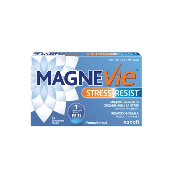 magnevie-stress-resist-ashwagandha-30-comprimate-filmate-sanofi-O37742-farmacia-morpheus MagneVie Stress Resist Ashwagandha, 30 Comprimate Filmate, Sanofi