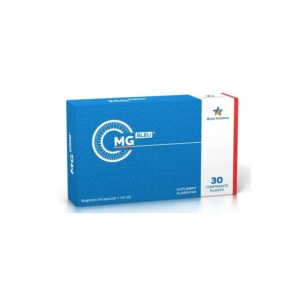 Magneziu Incapsulat + Vitamina D 3 Mg Bleu, 30 Comprimate, Bleu Pharma