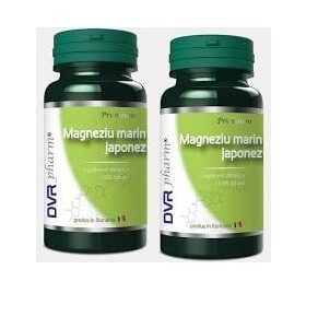 Magneziu Marin Japonez, 60 + 30 Capsule, DVR Pharm