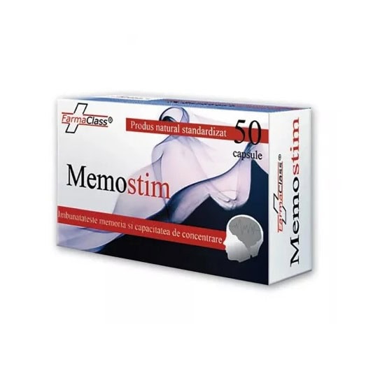 Memostim, 50 Capsule, FarmaClass