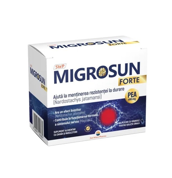 Migrosun Forte, 30 plicuri, Sun Wave Pharma