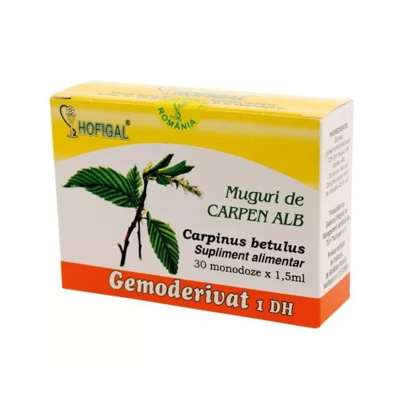 Muguri de Carpen Alb Gemoderivat, 30 Monodoze, Hofigal