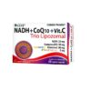 NADH + Coenzima Q10 + Vitamina C Trio Lipozomal, 30 Capsule Vegetale, Cosmopharm