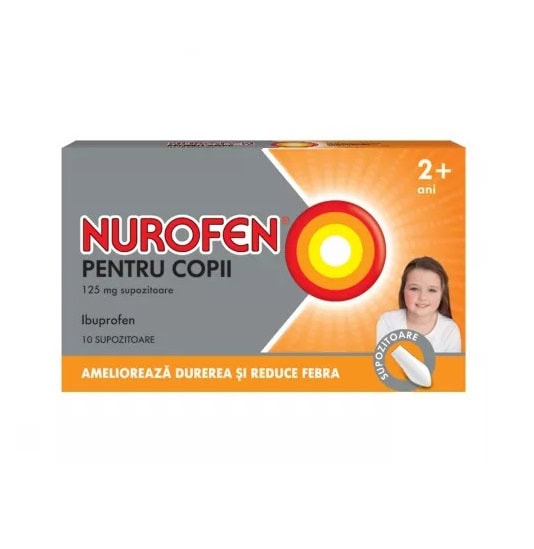 nurofen-pentru-copii-2-6-ani-125-mg-10-supozitoare-reckitt-benckise-o26125-farmacia-morpheus Nurofen Pentru Copii 2-6 ani, 125 mg, 10 Supozitoare, Reckitt Benckise