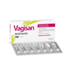 Ovule cu Acid Lactic Vagisan, 7 Bucati, Vagisan