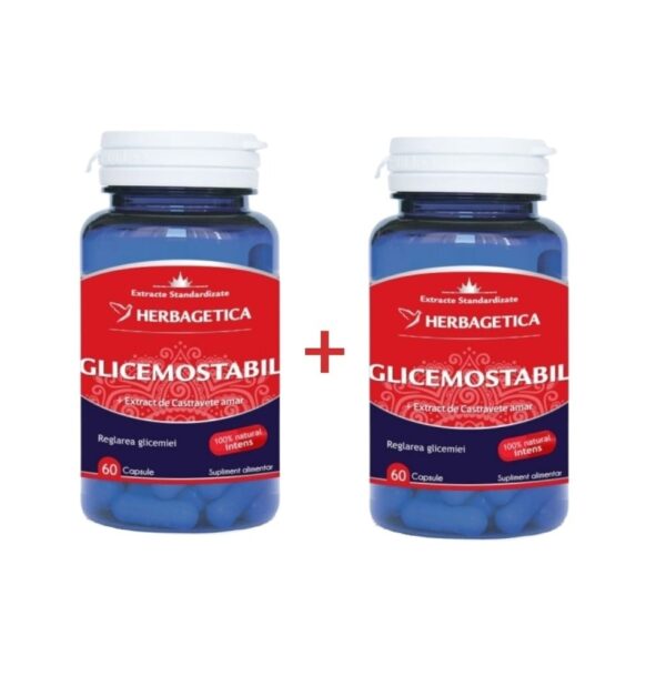 pachet-glicemostabil-6060-capsule-herbagetica-o29769-farmacia-morpheus Pachet GlicemoStabil 60+60 Capsule, Herbagetica