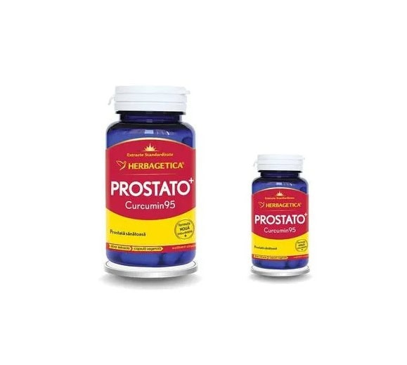 Pachet Prostato+ Curcumin 95, 60+10 Capsule, Herbagetica