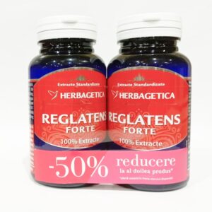 Pachet Reglatens Forte 60 + 60 Capsule, Herbagetica