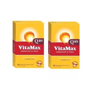 Pachet Vitamax Q10, 30 + 30 Capsule, Perrigo