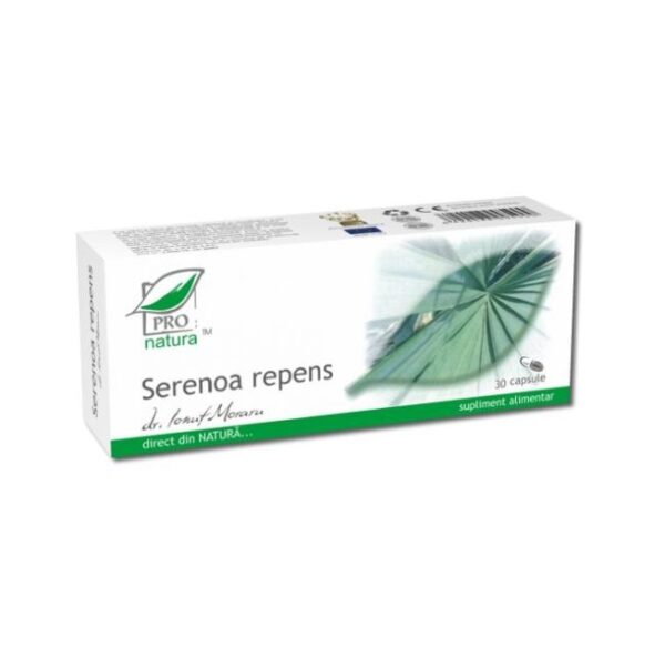 Palmier Pitic, Serenoa Repens, 30 Capsule, Pro Natura