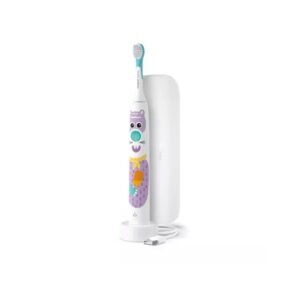 Periuta de Dinti Electrica + Toc Philips Sonicare For Kids Design a Pet Edition, HX3603/01, Philips