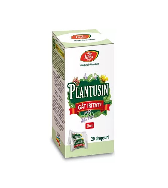 Plantusin Gat Iritat, 20 Dropsuri, Fares