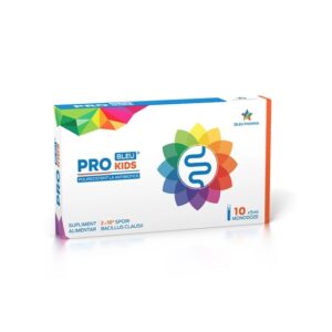 Probiotic pentru Copii Pro Kids Bleu, 10 Fiole x 5 ml, Bleu Pharma