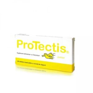 Protectis Junior cu Aromă de Căpșuni, 20 Comprimate, BioGaia