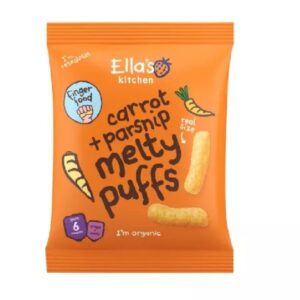 Pufuleți Bio cu Morcov și Păstârnac Organici, 20 g, Ella's Kitchen