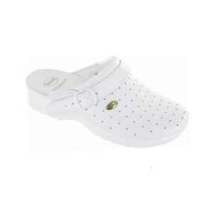Saboti Clog Racy White, Marimea 38, Scholl