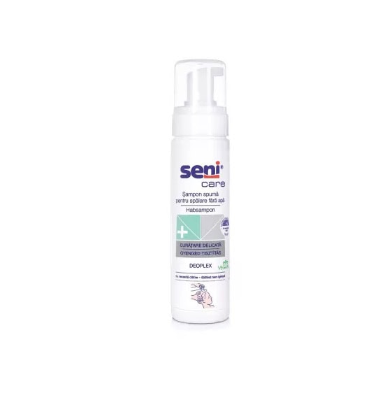 sampon-spuma-pentru-curatare-fara-apa-care-200-ml-seni-O38255-farmacia-morpheus Sampon Spuma pentru Curatare fara Apa Care, 200 ml, Seni