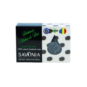 sapun-cu-carbune-si-arbore-de-ceai-90g-savonia-o27593-farmacia-morpheus Săpun cu Cărbune și Arbore de Ceai, 90g, Savonia