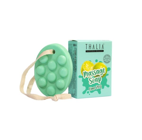 Săpun pentru Masaj Lime Zest, 110 gr, Thalia