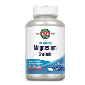 SECOM Magnesium Glycinate ActivGels, 90 Capsule Gelatinoase Moi, Kal