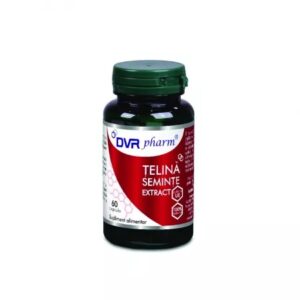 Semințe de Telină Extract, 60 Capsule, DVR Pharm