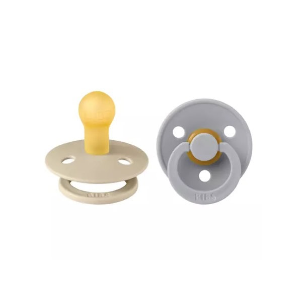 set-2-suzete-cu-tetina-rotunda-colour-latex-0-luni-vanilla-cloud-bibs-O37255-farmacia-morpheus Set 2 Suzete cu Tetina Rotunda Colour Latex, +0 Luni, Vanilla - Cloud, BIBS