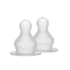 Set 2 Tetine din Silicon pentru Biberon cu Flux Rapid, BIBS
