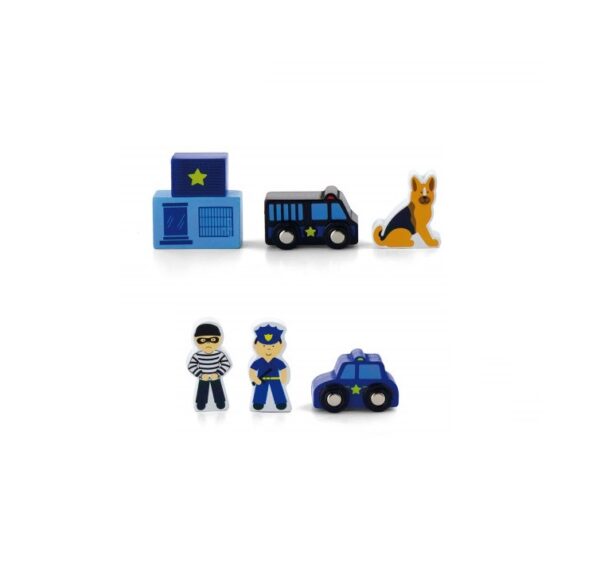 Set de Accesorii Trenulete, Statie de Politie, Viga