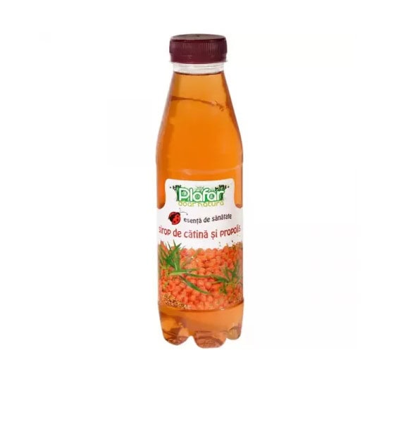 Sirop cu Catina si Propolis, 500 ml, Plafar