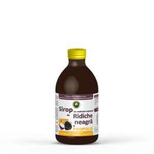 Sirop cu Extract de Ridiche Neagră și Propolis, Hypericum