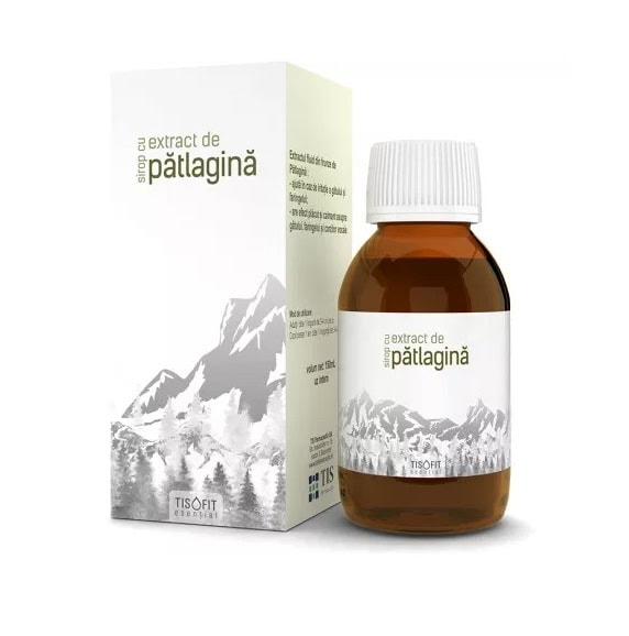 Sirop cu Patlagină Tisofit, 150 ml, Tis