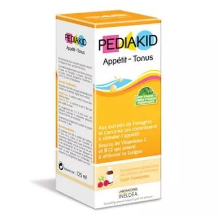 Sirop de Zmeură Appetit Tonus, 125 ml, Pediakid