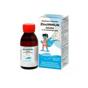 Solutie cu Fructoza-Glucoza ZincImmun, 100 ml, Vitapharm