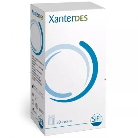 Solutie Oftalmica Xanterdes, 20 Flacoane Monodoza x 0.3 ml, SIFI