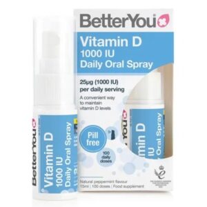 Spray Oral cu Vitamina D, 1000 UI, 15 ml, BetterYou