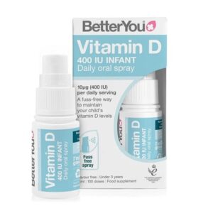 Spray Oral cu Vitamina D Infant, 400 UI, 15 ml, BetterYou