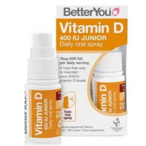 Spray Oral cu Vitamina D Junior, 400 UI, 15 ml, BetterYou