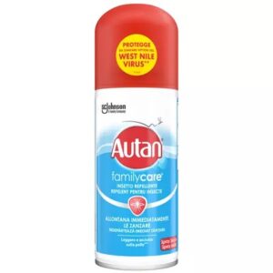 Spray Repelent Pentru Țânțari Family Care, 100 ml, Autan