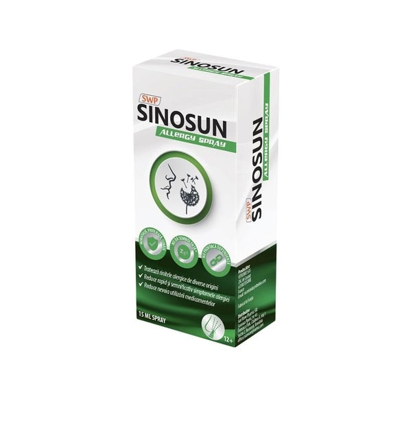 Spray Sinosun Allergy, 15 ml, Sun Wave Pharma