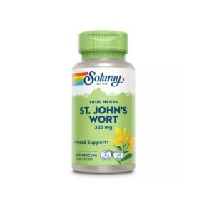 Solaray St. John's Wort, 325 mg, 100 Capsule, Secom