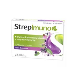 strepimuno-cu-soc-si-echinacea-24-pastile-de-supt-reckitt-benckiser-O37259-farmacia-morpheus Strepimuno cu Soc si Echinacea, 24 Pastile de Supt, Reckitt Benckiser