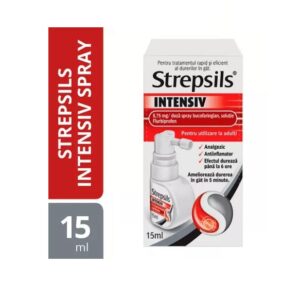 strepsils-intensiv-cirese-si-menta-spray-bucofaringian-875-mg-doza-15-ml-o29320-farmacia-morpheus Strepsils Intensiv Cireșe și Mentă, Spray Bucofaringian, 8,75 mg/Doză, 15 ml