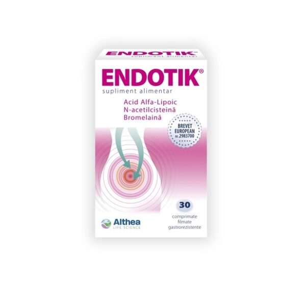 Supliment pentru Sanatatea Aparatului Uro-Genital Endotik, 30 comprimate, Althea Life Science