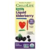 Supliment Pentru Susținerea Sistemului Imunitar Organic Liquid Elderberry Childlife Essentials, 118 ml, Secom