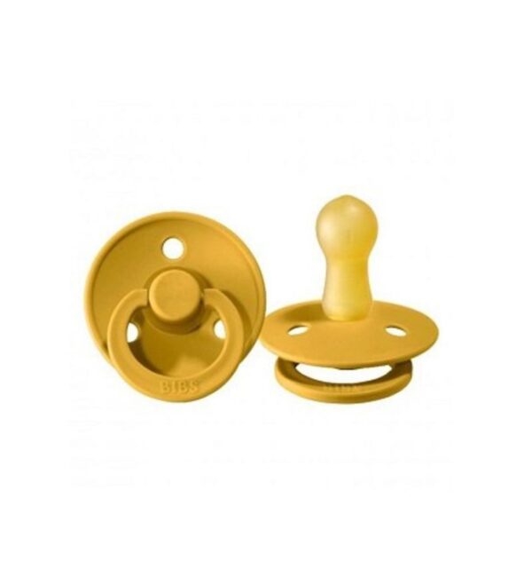 Suzeta Colour Mustard, Marimea 2, 6-18 luni, BIBS