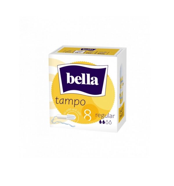 tampoane-regular-8-bucati-bella-O38098-farmacia-morpheus Tampoane Regular, 8 Bucati, Bella