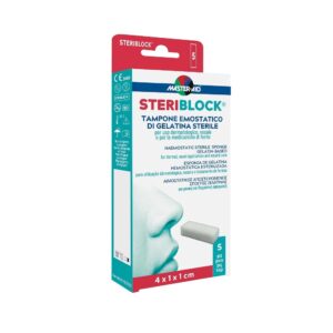 Tampon Nazal Hemostatic 4 x 1 x 1 cm, 5 Bucati, Master Aid