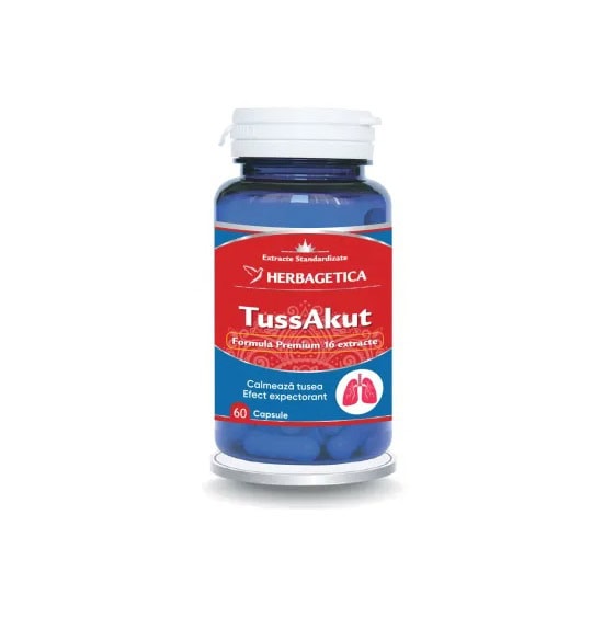 Tussakut, 60 capsule, Herbagetica