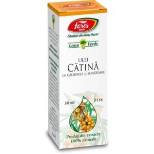Ulei de Cătină cu Gălbenele și Sunătoare, F158, 30 ml, Fares