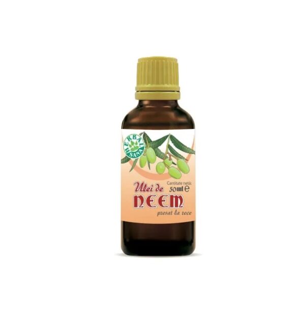 Ulei de Neem, 50 ml, Herbavit